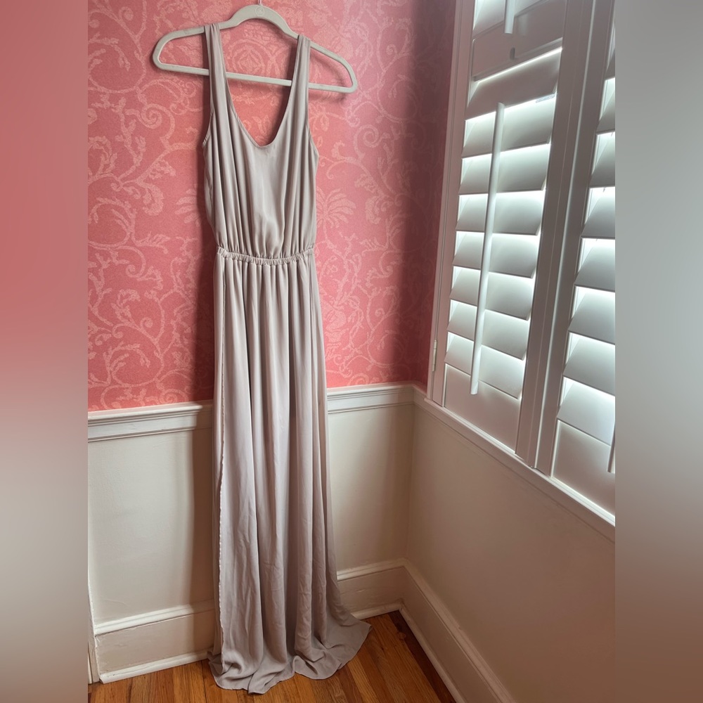 Show Me Your Mumu neutral/beige maxi dress